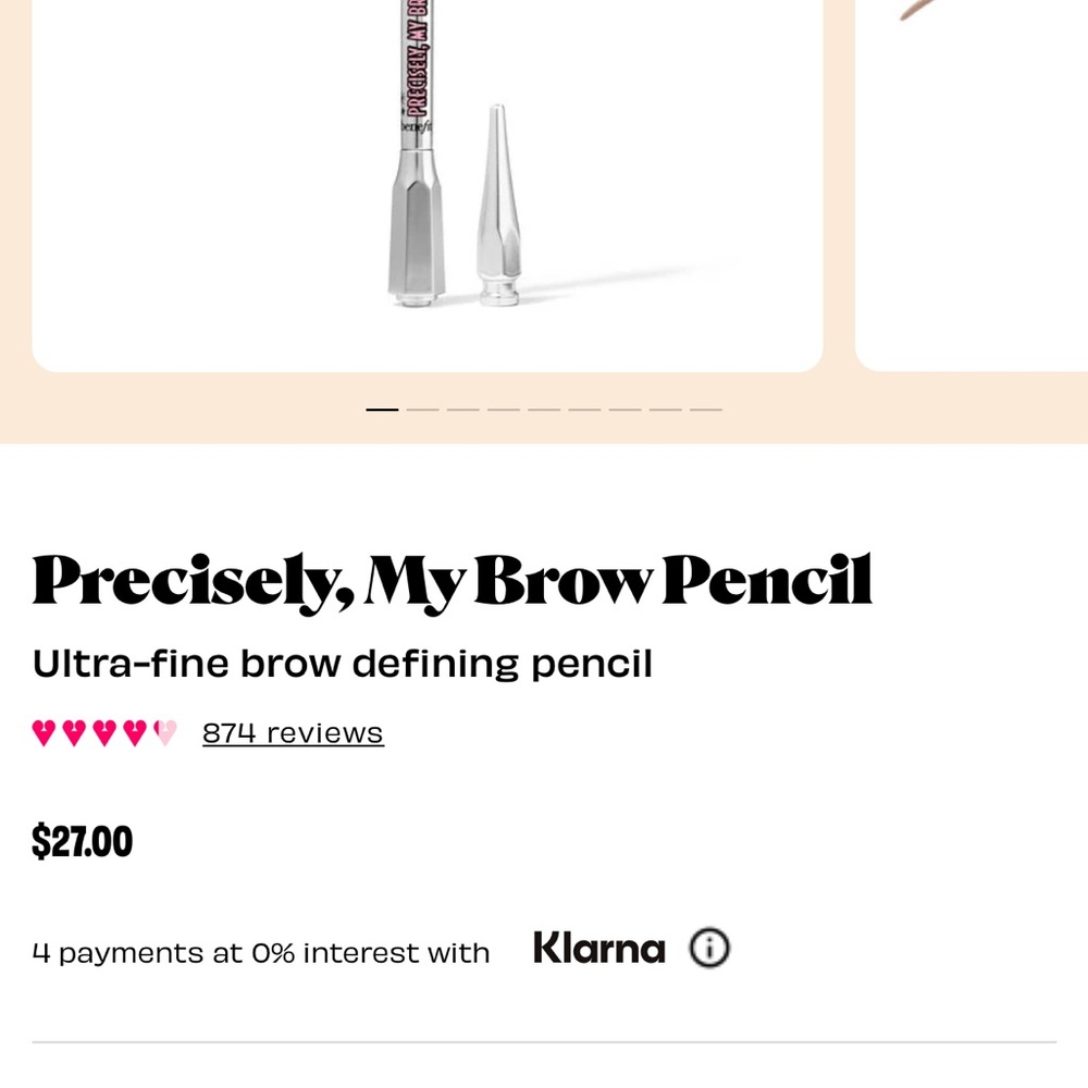 Benefit Precisely My Brow Pencil - Warm Golden Brown